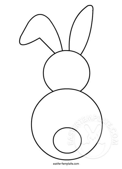 Free Printable Easter Template

