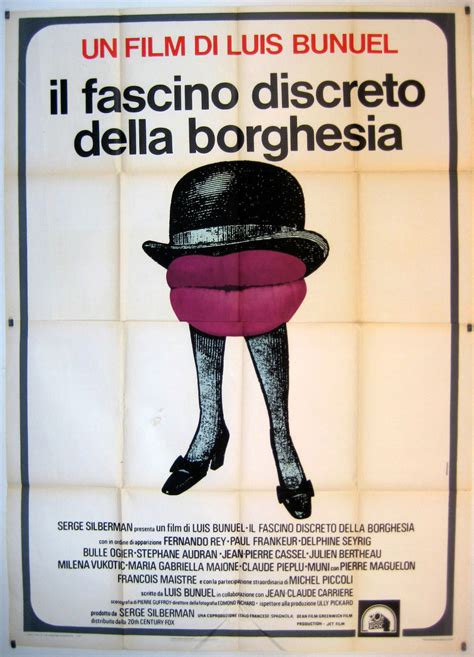 Il Fascino Discreto Della Borghesia Movie Poster Le Charme Discret