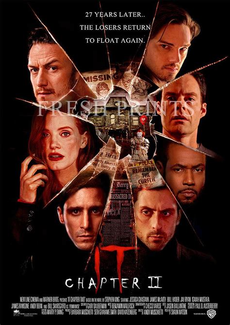 View taken 2 movie poster, pictures, photos and images from the feature film. IT Chapter 2 movie poster | Etsy