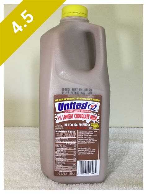 United Dairy Lowfat Chocolate Milk — Chocolate Milk Reviews