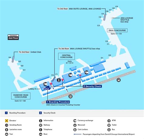 Danielkinouye International Airport Airport And City Info At The