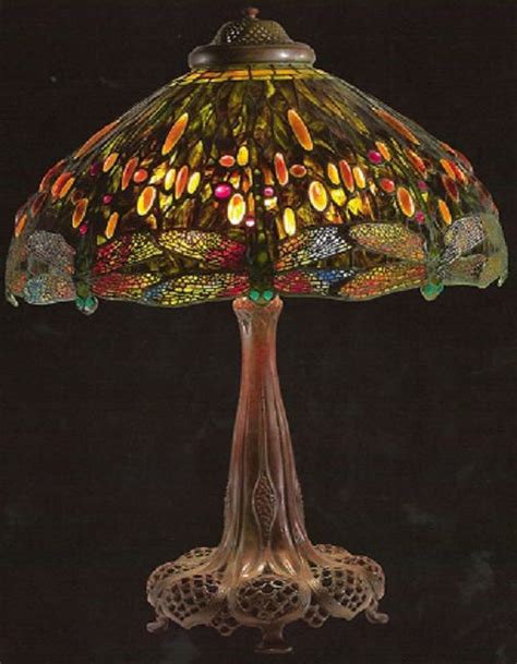 Dragonfly Lamp Design Attributed To Clara Driscoll Ca 1906 1920