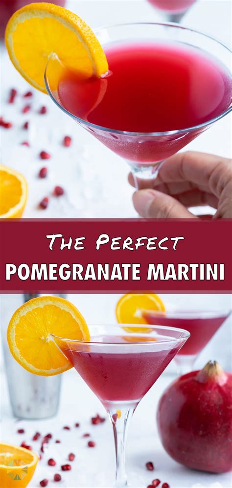 best pomegranate martini recipe evolving table