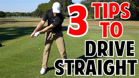 3 Tips To Drive Straight Hit Straighter Tee Shots • Top Speed Golf