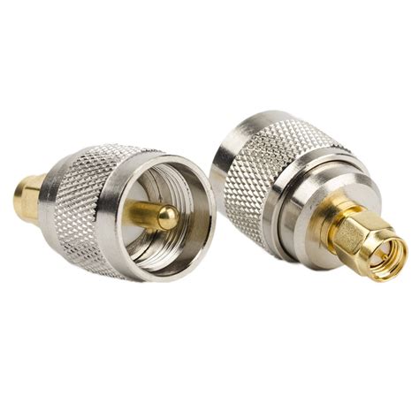 Eagles Rf Coaxial Coax Adapter Sma Male To Uhf Male Pl 259