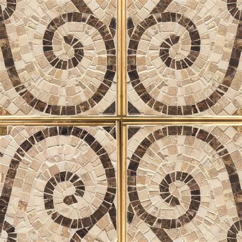 Mosaic Ancient Rome Floor Tile Texture Seamless 16412