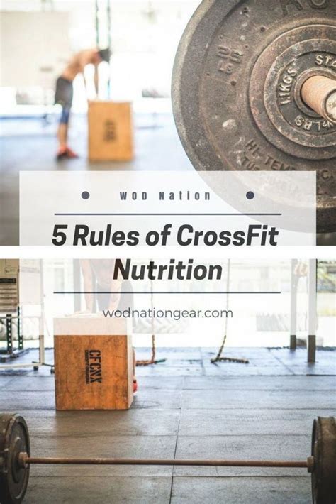 5 Rules Of Crossfit Nutrition Crossfit Fitnessnutrition Crossfit Nutrition Crossfit Diet