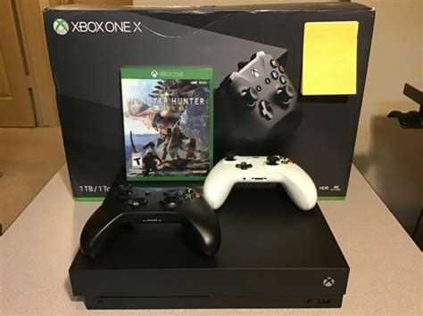Microsoft Xbox One X 1tb 4k Ultra Hd Gaming Console Pick Up 15 Off For