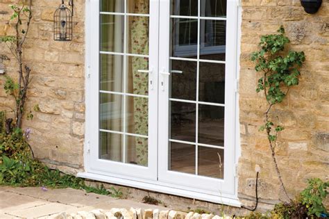 Exterior French Patio Doors Upvc And Wood Effect In Somerset