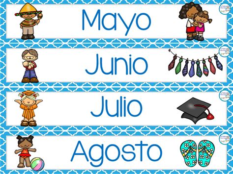 Calendario Movil 2017 Calendario Preescolar Carteles Educativos