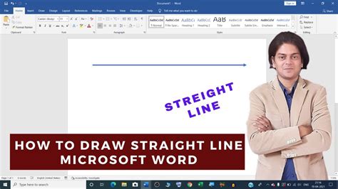 How To Draw Straight Line Microsoft Word How Do I Draw A Straight