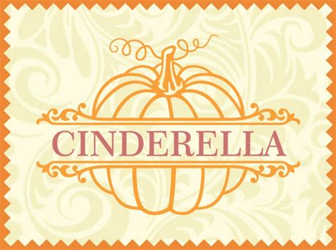 Cinderella Pumpkin Clipart Cinderella SVG filePumpkin for | Etsy