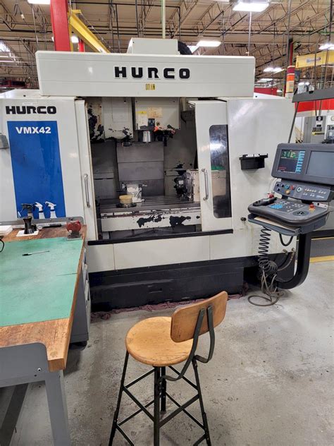 Hurco Vmx42 Machining Centers Vertical Machine Hub