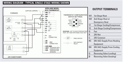 Honeywell programmable thermostat wiring diagram. Home Ac Thermostat Wiring Diagram | Fuse Box And Wiring Diagram