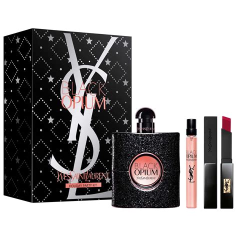 Black Opium Gift Set By Yves Saint Laurent Parfumdreams My Xxx Hot Girl