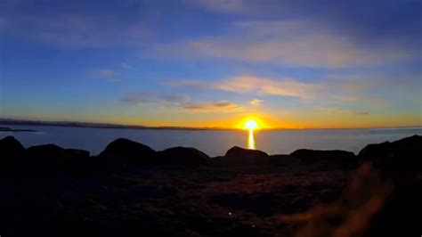 Reykjavik Iceland Sunset Timelapse Youtube