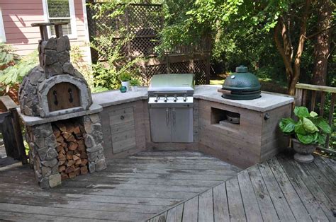 How To Build Outdoor Kitchen With Cinder Blocks Home Design Ideas