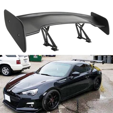 46and Rear Trunk Spoiler Racing Gt Wing Matte For Subaru Brz Toyota 86
