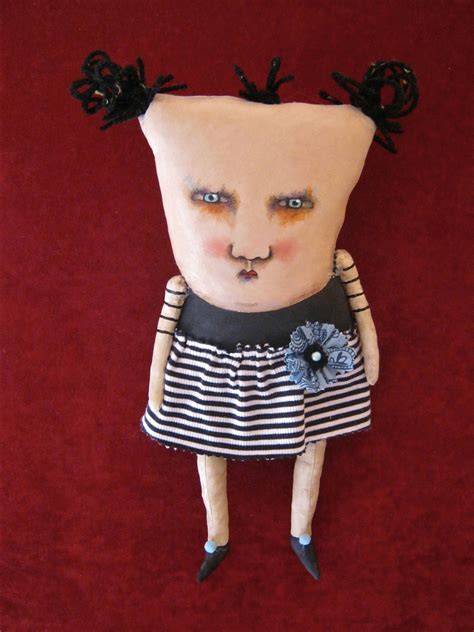 Weird Monster Doll Sandy Mastroniodd Dollmonster Elaine Art Doll