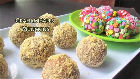 Graham Balls Munchkins Dessert Sweet Treat Graham Balls How To