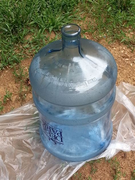 Before Plain 5 Gallon Water Jug Gallon Water Jug Bottle Cap Table