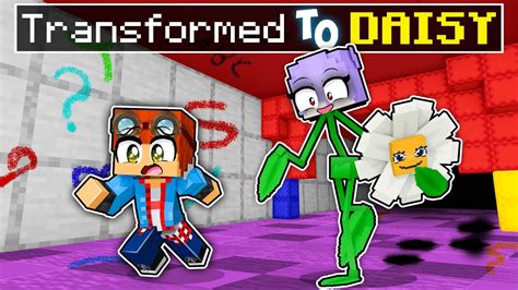 Transforming Into Daisy In Minecraft Youtube