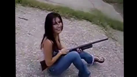 girls gun fail compilation youtube