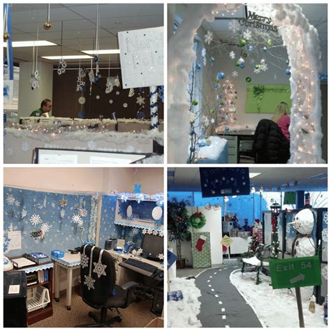How To Turn Your Office Cubicle Into A Winter Wonderland