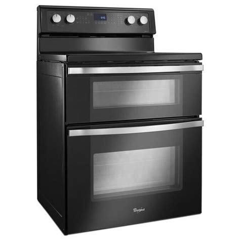 Whirlpool Sos Wp Elec Fs Rng Wge755c0be In The Double Oven Electric