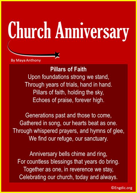 10 Best Poems For Church Anniversary Spiritual And Inspirational Engdic