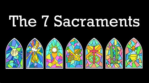 The Seven Sacrament Of The Catholic Church Missionaries Of Christ