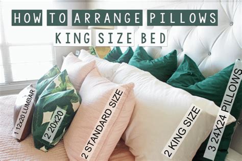 Bedroom Decorating Tips Home Favorite How Tos Pillows Projects How To Arrange Pillows On A King