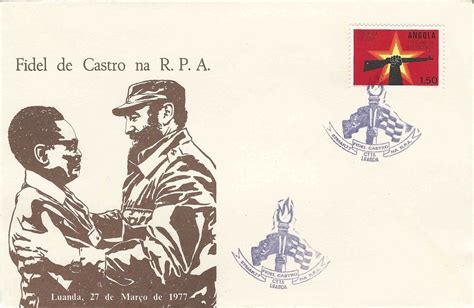 Angola Envelopes Do Primeiro Dia Ephemera Biblioteca E Arquivo De