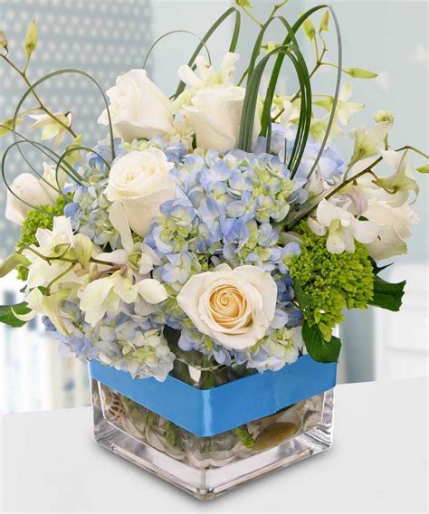 Baby Boy Welcome As Shown New Baby Flowers Flower Arrangements
