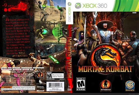 Mortal Kombat 2011 Xbox 360 Box Art Cover By Freakponcho