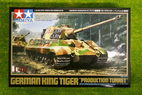 Tamiya German King Tiger Production Turret Version Scale Kit