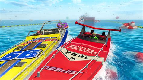 Extreme Powerboat Racing Challange Adventure Rc High Speed Top Boat