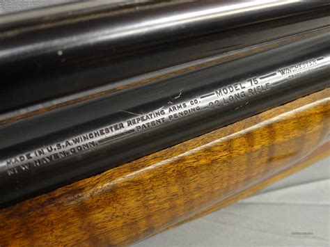 Winchester Model 75 Target 22lr Ri For Sale At