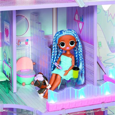 Lol Surprise Omg Winter Chill Cottage Is A Play Set For Large Dolls