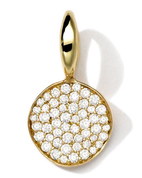 Ippolita 18k Gold Small Charm With Diamonds