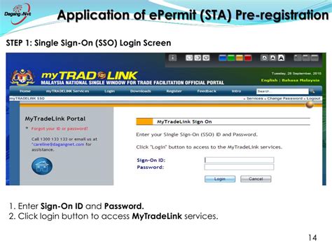 To import household electrical equipment, applicants or their local agents need to register with dagang net. PPT - Permit Under Strategic Trade Act (STA) Electronic ...