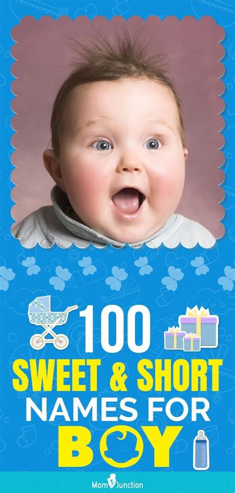 100 Sweet And Short Names For Boys With Meanings Short Boy Names Boy