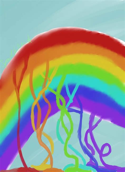 Melting Rainbow By Sparklesun99 On Deviantart