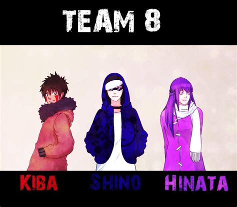 Hinata Naruto Uzumaki Shippuden Boruto Team 8 Naruto Teams Anime