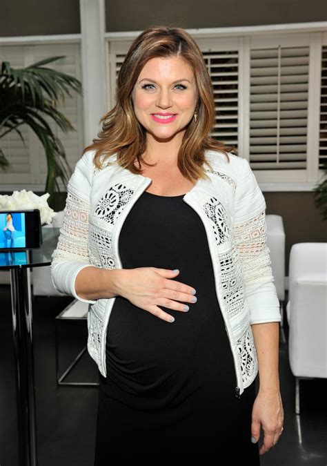 Tiffani Thiessen Pregnant Celebrity Maternity Style Photos Popsugar Moms Photo 32