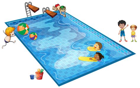 Swimming In A Pool Clipart Clip Art Library