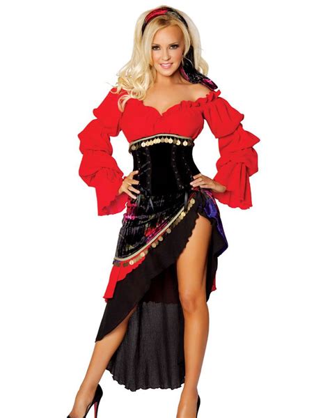 Wholesale Sexy Women S Halloween Costume Bridget Sexy Gypsy Costume H39166 Hallowen Costume Sexy