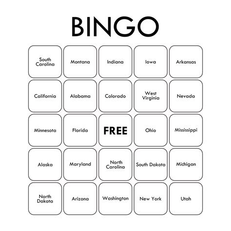 Fully customize with your vocabulary; 8 Best Images of Custom Bingo Card Printable Template - Free Printable Blank Bingo Cards ...