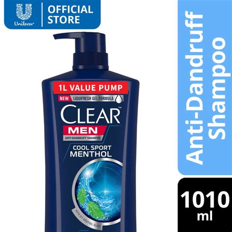Clear Men Anti Dandruff Shampoo Cool Sport Menthol 1010ml Lazada Ph