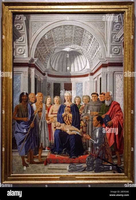 Italy Lombardy Milan Brera Art Gallery Piero Della Francesca